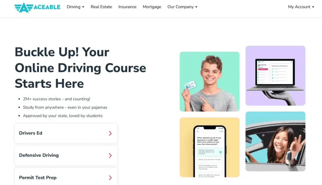 Aceable drivers ed California